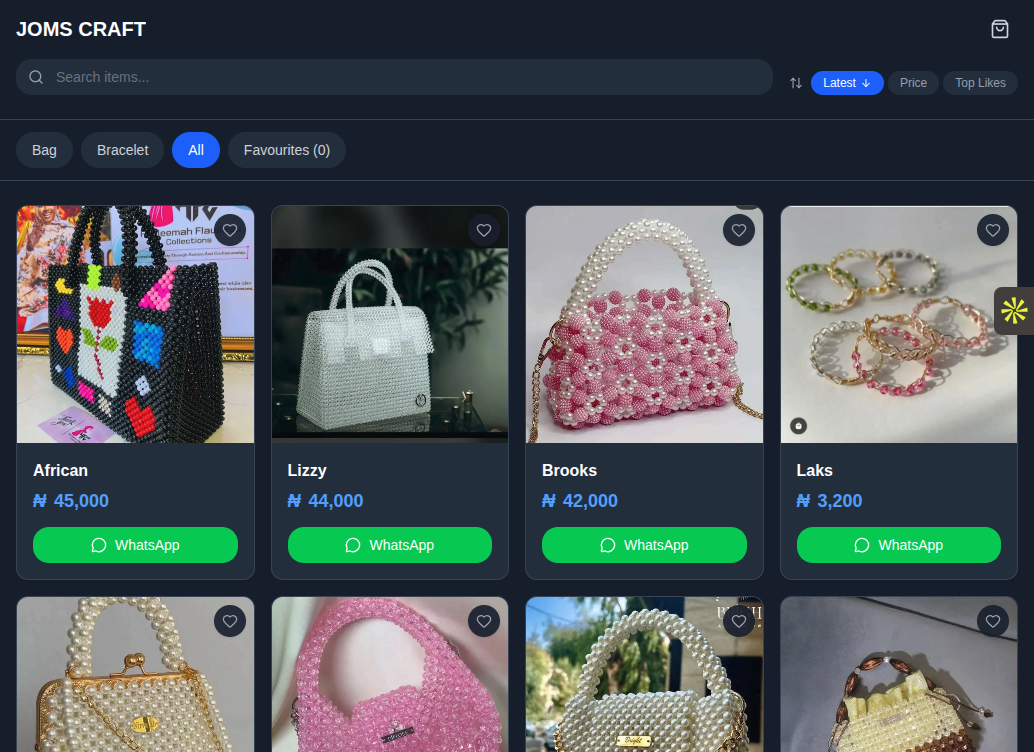Digital Catalog & Price List